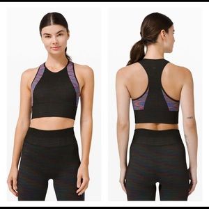 lululemon // love revealed bra crop size 6